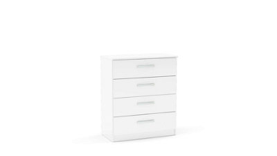 Birlea Lynx 4 Drawer Chest White