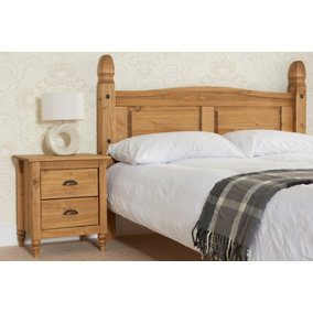 Birlea Mexican Low End Double Bed Pine
