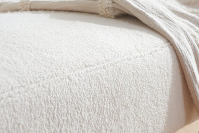 Birlea Micah Sofa Bed In White Boucle