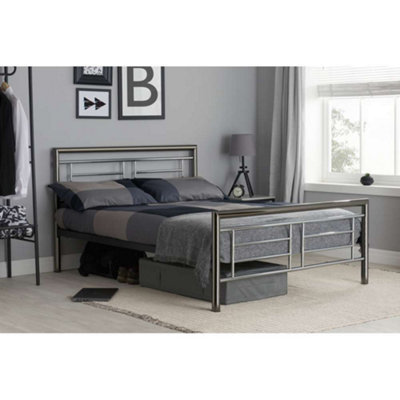 Birlea Montana King Bed Silver