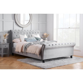 Birlea Opulence King Bed Frame In Grey