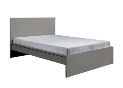 Grey single deals bed ikea