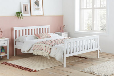 Birlea Oxford Double Bed White