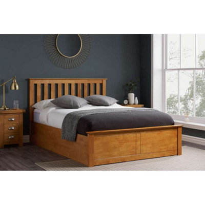 Birlea phoenix deals ottoman bed oak