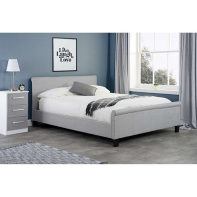 Birlea Stratus King Size Bed Grey