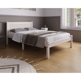 Birlea Trent Small Double Frame In Bed White