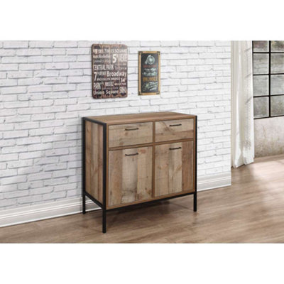 Birlea Urban 2 Door 2 Drawer Sideboard Rustic