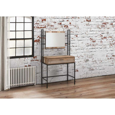 Birlea Urban Dressing Table & Mirror Rustic