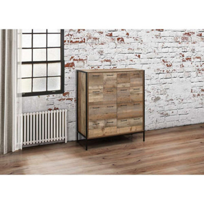 Birlea Urban Merchant Chest Rustic