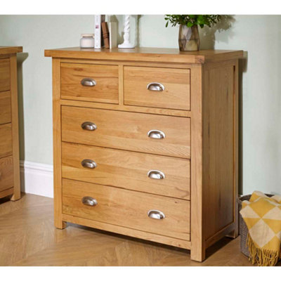 Birlea Woburn 3 + 2 Chest In Oak | DIY At B&Q