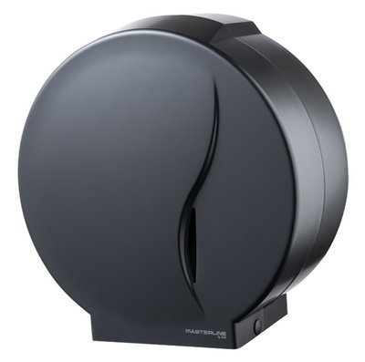 Bisk Jumbo Medium Roll Tissue Dispenser Wall Mounted Toilet Paper Bathroom Holder