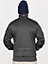 BISLEY WORKWEAR FLEECE 1/4 ZIP PULLOVER WITH SHERPA LINING  CHARCOAL L
