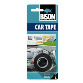 Bison Double Sided Adhesive Car Tape Fixing Foam 1.5m x 20mm (12 packs)