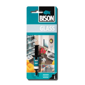 Bison Glass Bond Adhesive Glue 2ml (12 Packs)