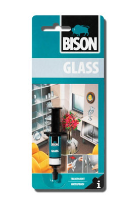 Bison Glass Bond Adhesive Glue 2ml (6 Packs)