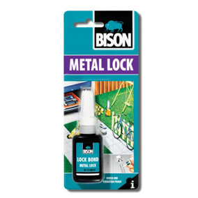Bison Metal Thread Lock 10ml (2 Packs)