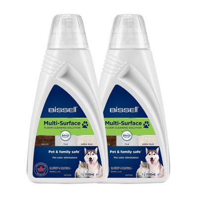 Bissell Multi-Surface Cleaner Pet Formula 1 Litre - Set of 2