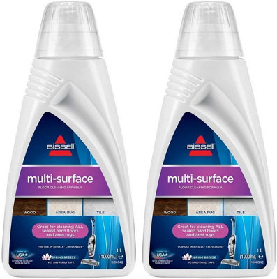 Bissell Multi-Surface Floor Cleaner 1 Litre - Set of 2