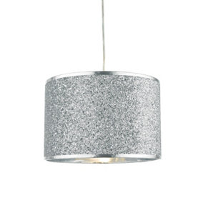 Bistro Easy Fit Silver Glitter Shade