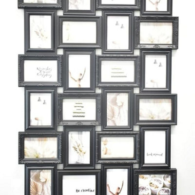 Biznest 24 Photos Multi Picture Wall Frame 6x4 photo Multi Photo Frame ...
