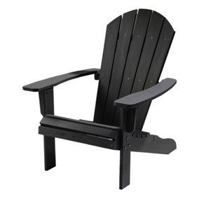 Bjorn Adirondack Lounger - Black