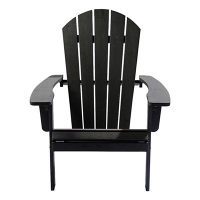 Bjorn Adirondack Lounger - Black