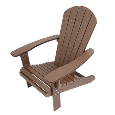 Bjorn Adirondack Lounger - Dark Brown - 3