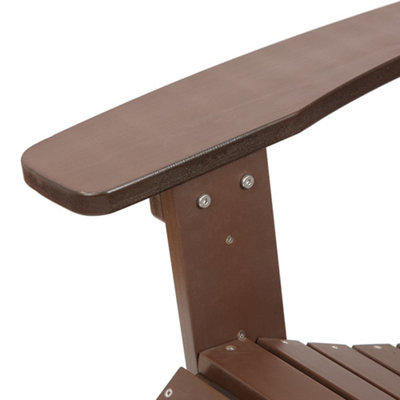 Bjorn Adirondack Lounger - Dark Brown - 6