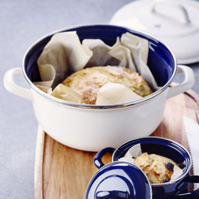 BK Indigo Heritage Round Dutch Oven - 24cm, 4.2L, German