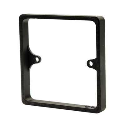 Black 10mm 1-Gang Socket Spacer
