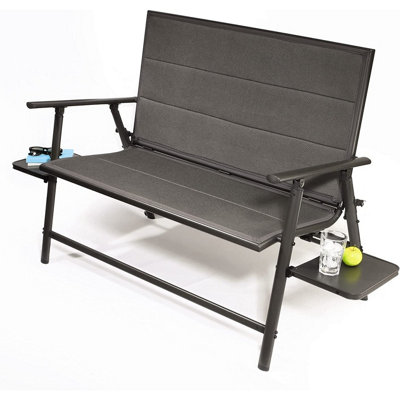 Folding garden bench online seat