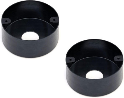 Black 20mm Conduit Loop in Box Electrical Conduit System Metal Terminal ...