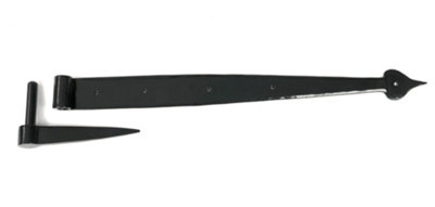 Black 24" Band & Spike Hinge (Pair)