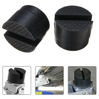 Tampon En Caoutchouc Pour Cric Voiture 105x30mm Lot De 2 - Protection Châssis Support Hydraulique