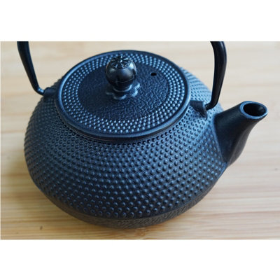 Black 800ml Stovetop Tetsubin Teapot Japanese Style Cast Iron Kettle Tea Pot - 5