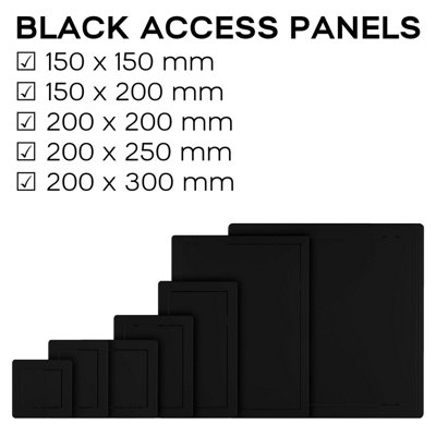 Black Access Panel - 3
