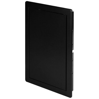 Black Access Panel, 200 mm x 300 mm Revision Door, Gas Water Electricity Service Inspection Hatch Cover, Tough and Durable ABS