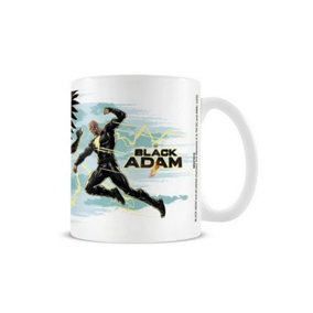 Black Adam VS Hawkman Mug White (One Size)