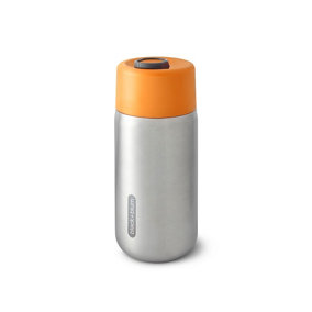 Black and Blum Insulated Travel Cup Orange Steel