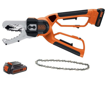 Black and Decker GK1000 Cordless Alligator Chainsaw Lopper Extra