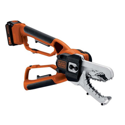Black and Decker GK1000 Cordless Alligator Chainsaw Lopper Extra ...