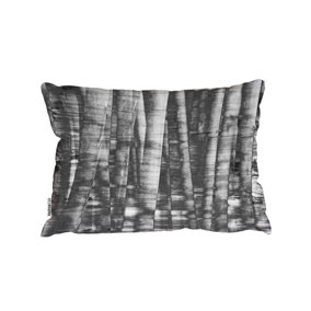 Black and white bamboo (Outdoor Cushion) / 45cm x 30cm