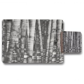 Black and white bamboo (Placemat & Coaster Set) / Default Title