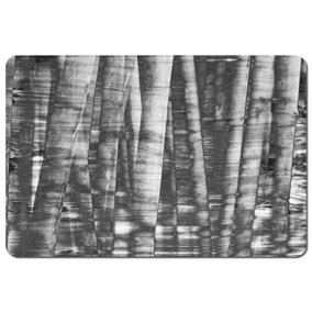 Black and white bamboo (Placemat) / Default Title