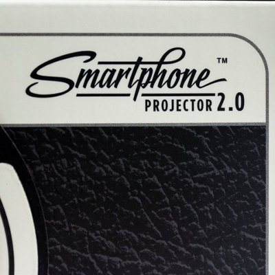 Black and White Smartphone Projector 2.0 - 3