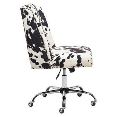 Cow desk deals chair