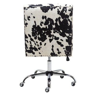 Cow deals desk chair