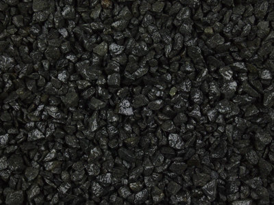 Black Basalt Gravel 10mm - Bulk Bags (800kg)