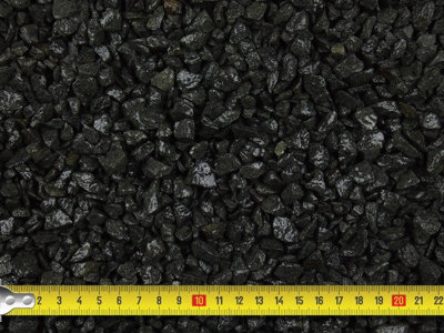 Black Basalt Gravel 10mm - Bulk Bags (800kg) - 3