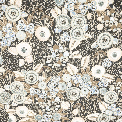 Black Blue Tropical Wallpaper Gold Metallic Textured Paste The Wall Vinyl